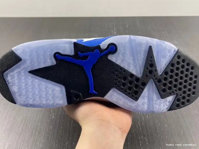 Cheap Husky Jordan Sport (2014) Air 6 Blue Retro 384664-107 0409